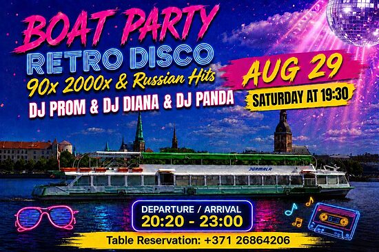 RETRO DISCO 90X 2000x & Russian Hits 29.08.2026